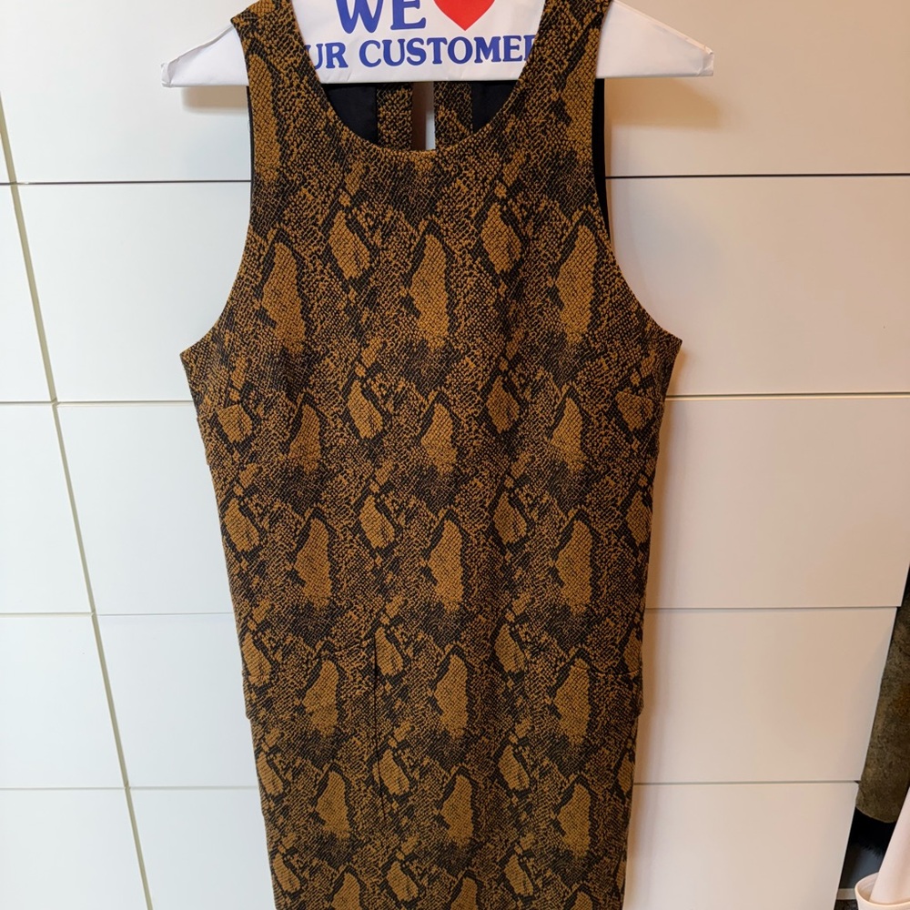 Joie Leopard print mini dress